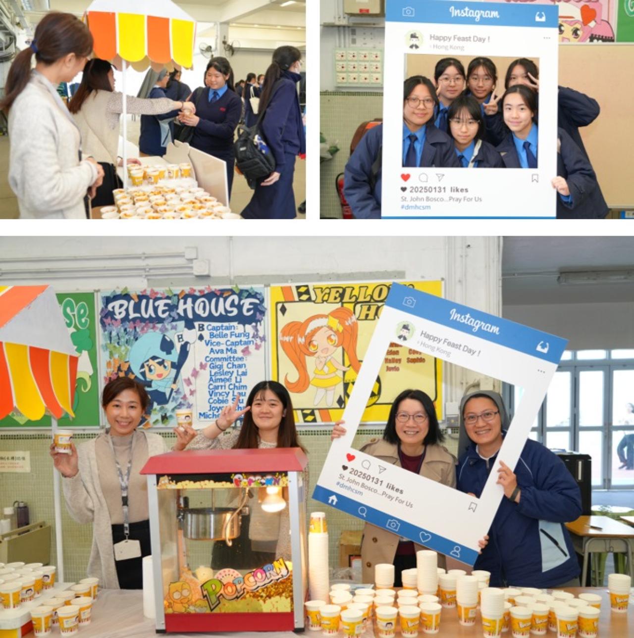 Special activities have been organized to create a festive atmosphere on special feast days