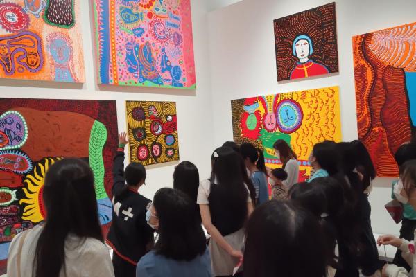 11/4/2023參觀「草間彌生：一九四五年至今」特別展覽