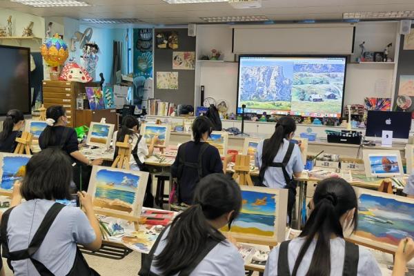 2024年10月至12月  視藝尖子培訓課程：油畫班