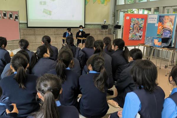 2025年2月18日 中六畢業展覽午間分享會